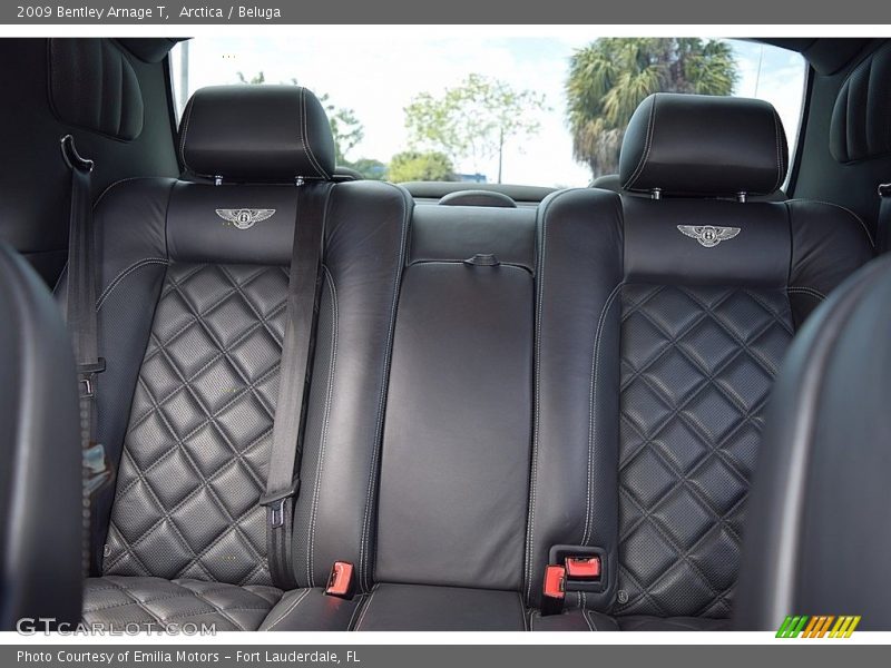 Rear Seat of 2009 Arnage T