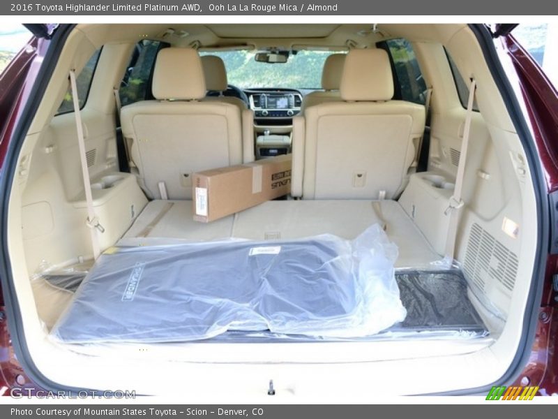 Ooh La La Rouge Mica / Almond 2016 Toyota Highlander Limited Platinum AWD