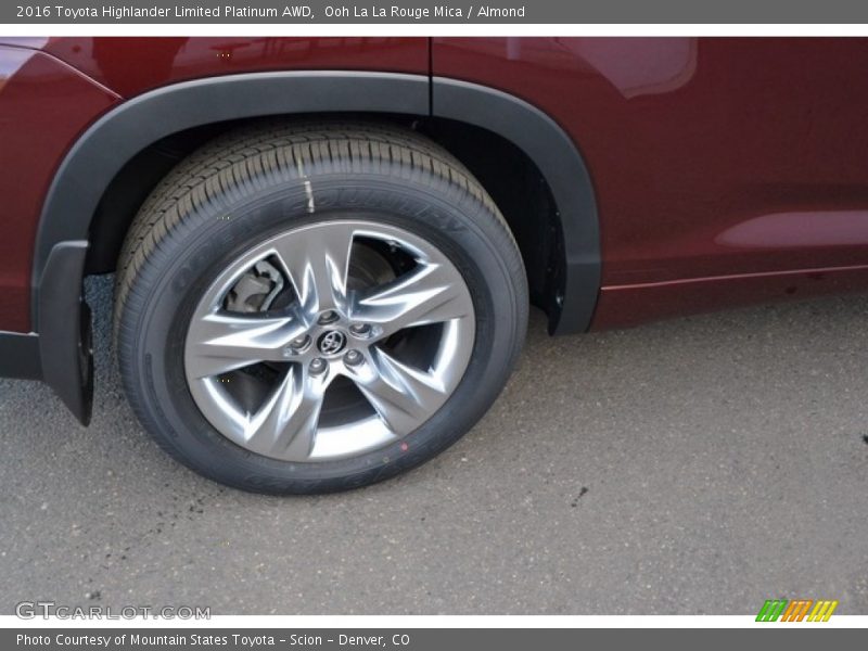  2016 Highlander Limited Platinum AWD Wheel