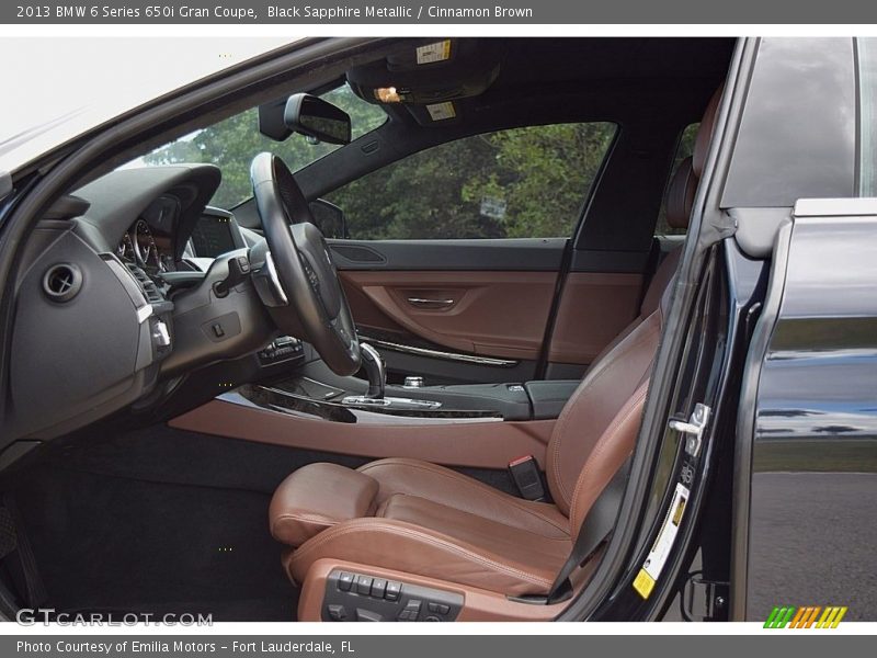  2013 6 Series 650i Gran Coupe Cinnamon Brown Interior