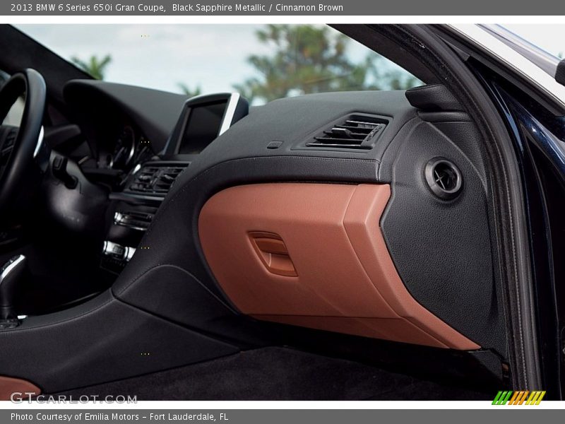 Dashboard of 2013 6 Series 650i Gran Coupe