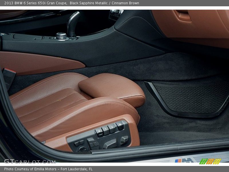 Front Seat of 2013 6 Series 650i Gran Coupe