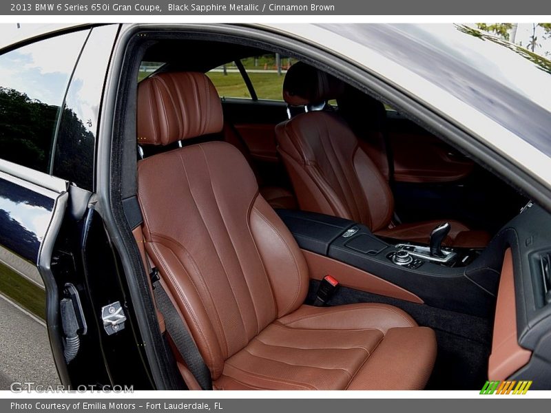 Front Seat of 2013 6 Series 650i Gran Coupe