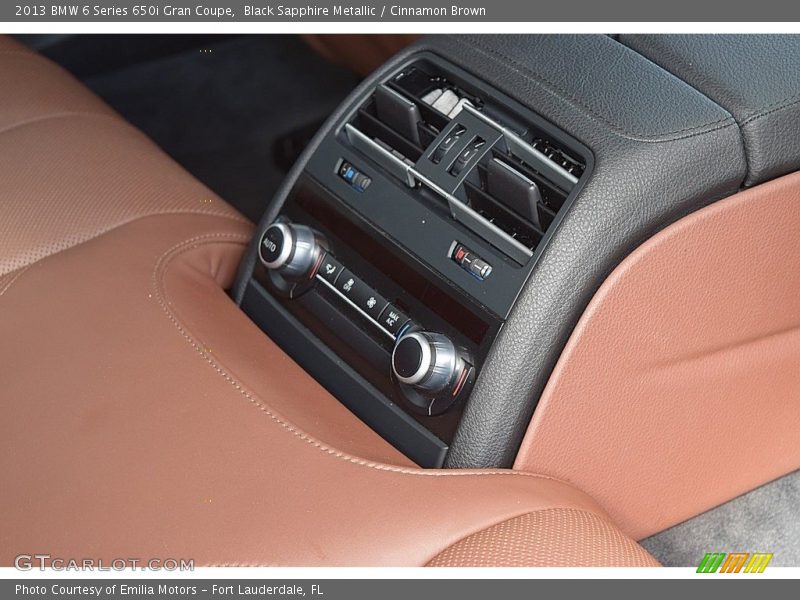 Controls of 2013 6 Series 650i Gran Coupe