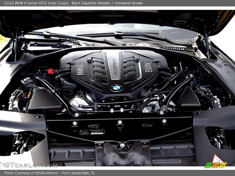  2013 6 Series 650i Gran Coupe Engine - 4.4 Liter DI TwinPower Turbocharged DOHC 32-Valve VVT V8