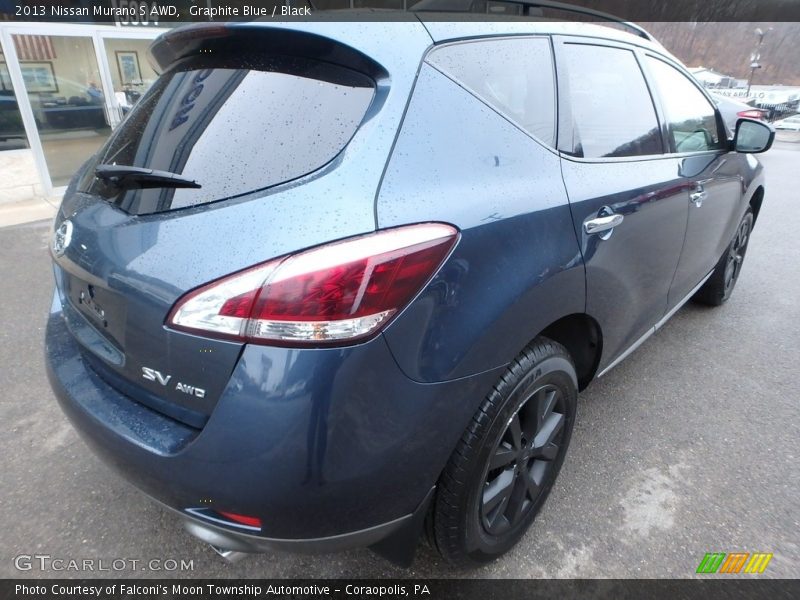 Graphite Blue / Black 2013 Nissan Murano S AWD