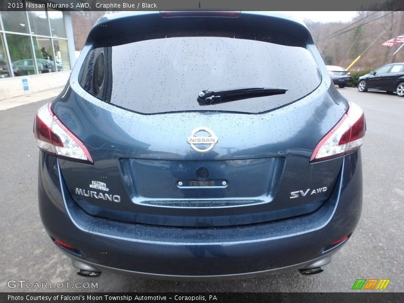 Graphite Blue / Black 2013 Nissan Murano S AWD