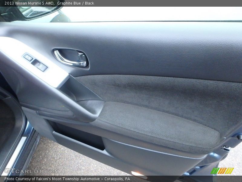 Graphite Blue / Black 2013 Nissan Murano S AWD