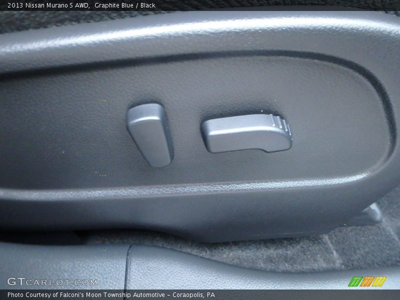 Graphite Blue / Black 2013 Nissan Murano S AWD