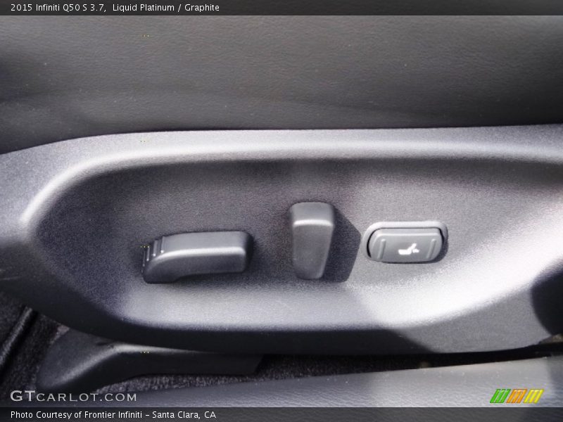 Liquid Platinum / Graphite 2015 Infiniti Q50 S 3.7