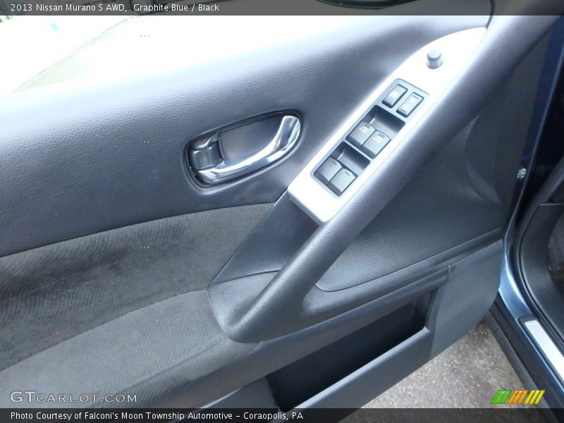 Graphite Blue / Black 2013 Nissan Murano S AWD