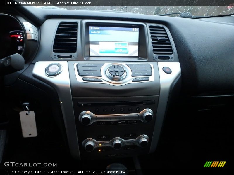 Graphite Blue / Black 2013 Nissan Murano S AWD