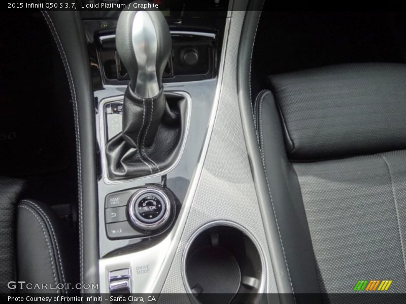 Liquid Platinum / Graphite 2015 Infiniti Q50 S 3.7