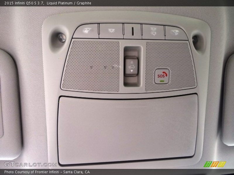 Liquid Platinum / Graphite 2015 Infiniti Q50 S 3.7