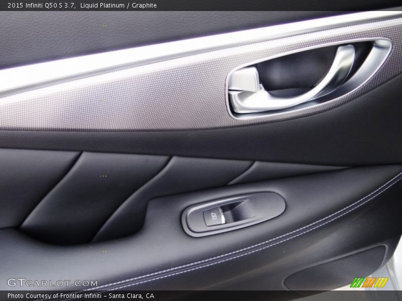 Liquid Platinum / Graphite 2015 Infiniti Q50 S 3.7