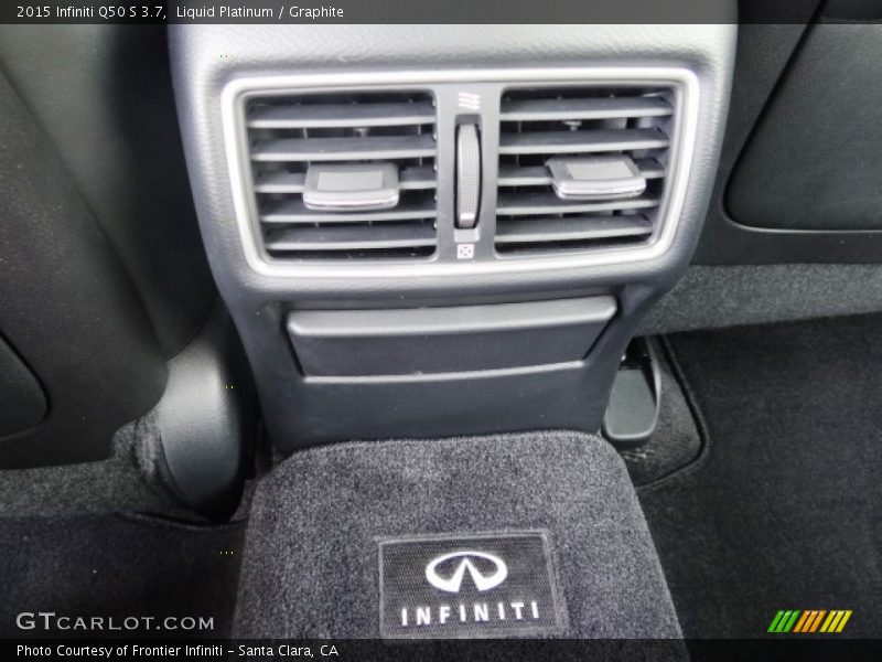 Liquid Platinum / Graphite 2015 Infiniti Q50 S 3.7