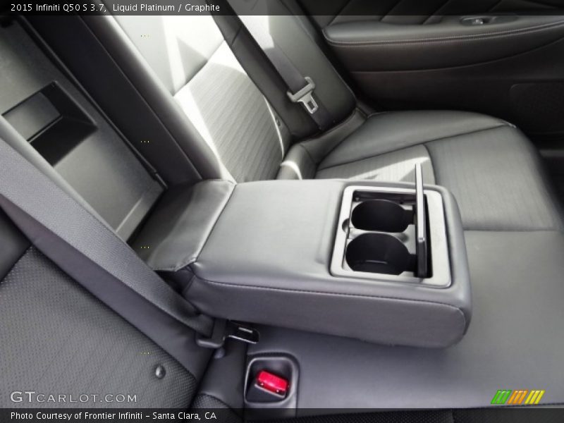Liquid Platinum / Graphite 2015 Infiniti Q50 S 3.7