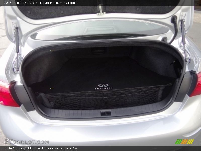 Liquid Platinum / Graphite 2015 Infiniti Q50 S 3.7