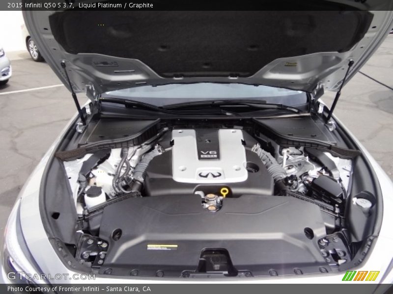 2015 Q50 S 3.7 Engine - 3.7 Liter DOHC 24-Valve CVTCS V6