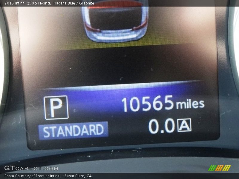 Hagane Blue / Graphite 2015 Infiniti Q50 S Hybrid