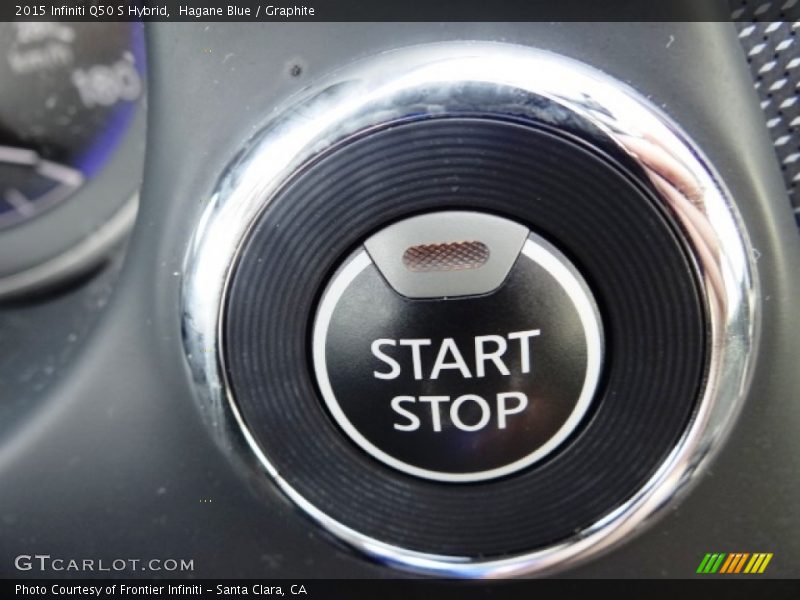 Hagane Blue / Graphite 2015 Infiniti Q50 S Hybrid