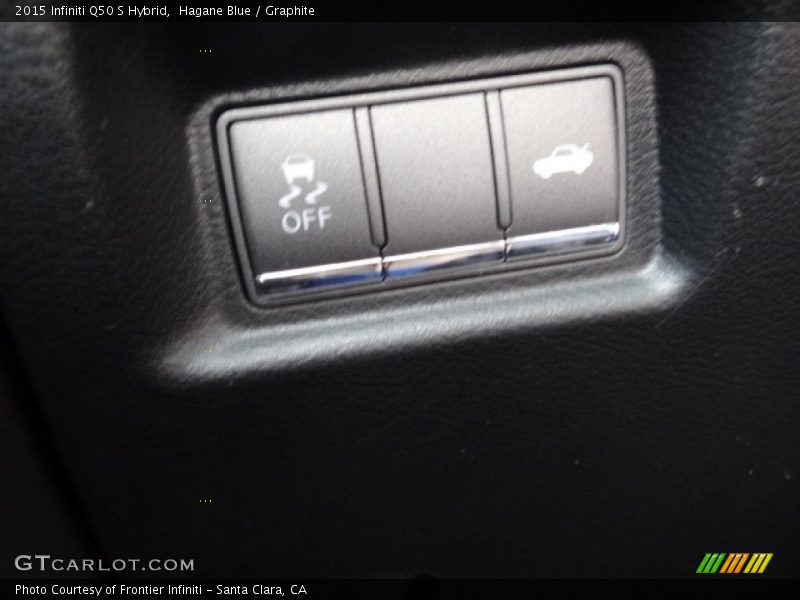 Hagane Blue / Graphite 2015 Infiniti Q50 S Hybrid