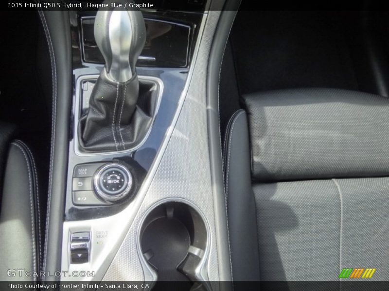 Hagane Blue / Graphite 2015 Infiniti Q50 S Hybrid