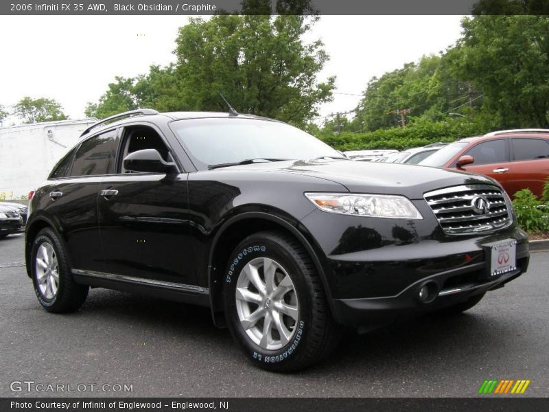 Black Obsidian / Graphite 2006 Infiniti FX 35 AWD
