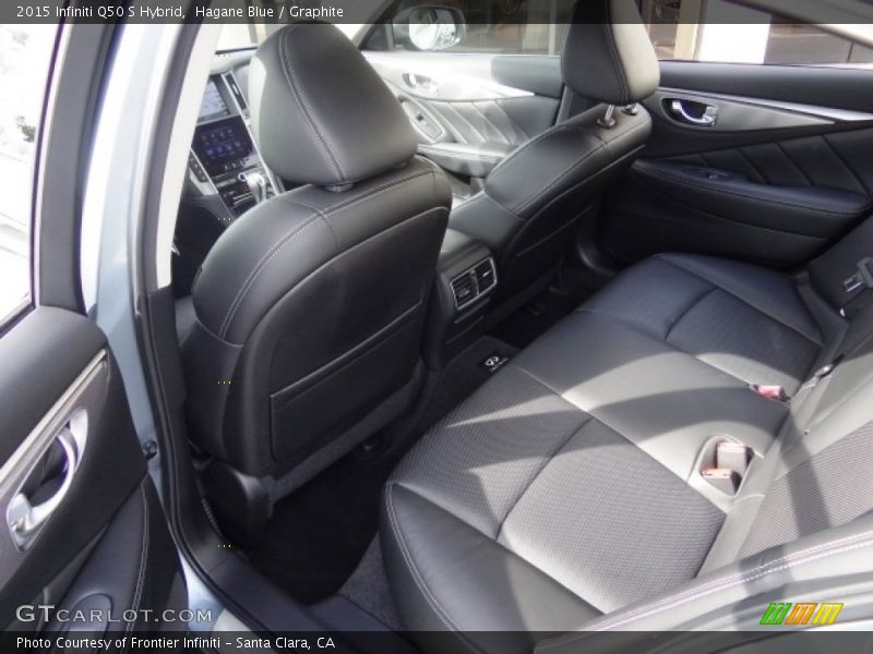 Hagane Blue / Graphite 2015 Infiniti Q50 S Hybrid