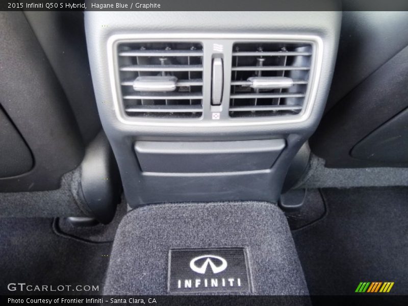 Hagane Blue / Graphite 2015 Infiniti Q50 S Hybrid