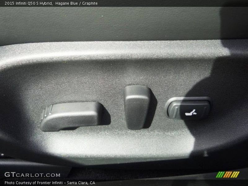 Hagane Blue / Graphite 2015 Infiniti Q50 S Hybrid