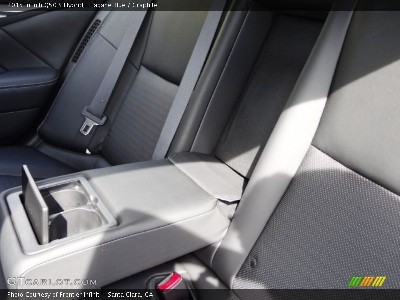 Hagane Blue / Graphite 2015 Infiniti Q50 S Hybrid