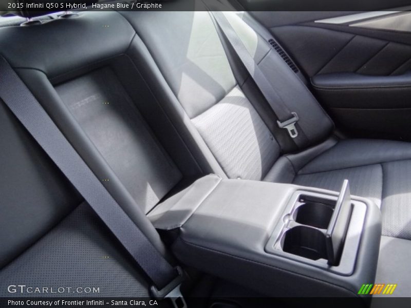 Hagane Blue / Graphite 2015 Infiniti Q50 S Hybrid