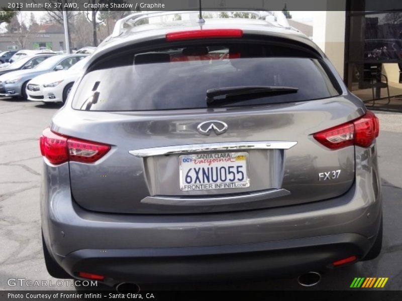 Graphite Shadow / Graphite 2013 Infiniti FX 37 AWD
