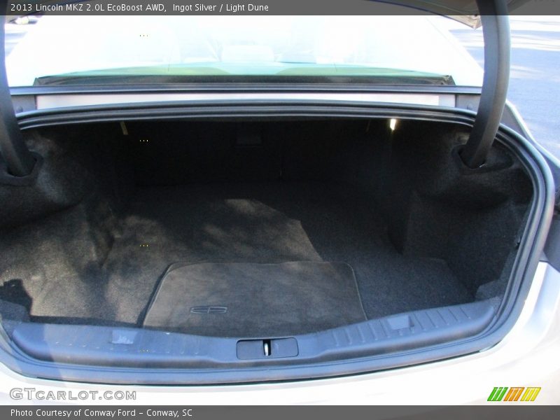  2013 MKZ 2.0L EcoBoost AWD Trunk