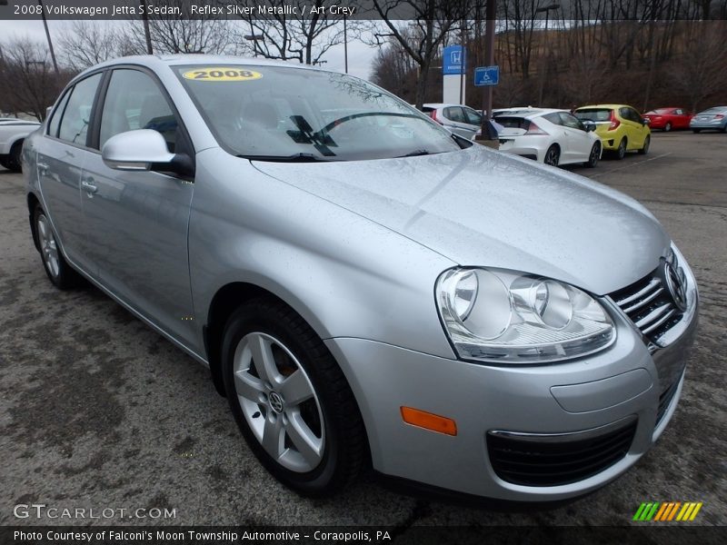 Front 3/4 View of 2008 Jetta S Sedan