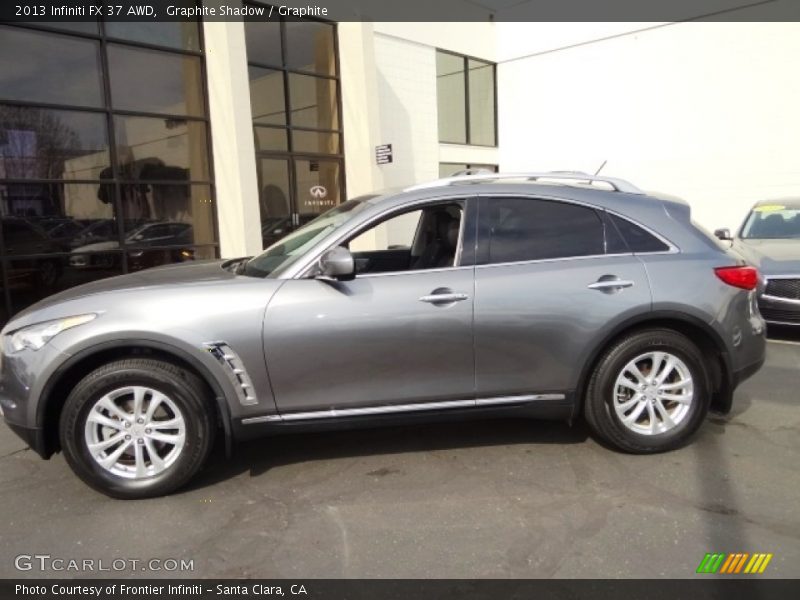 Graphite Shadow / Graphite 2013 Infiniti FX 37 AWD
