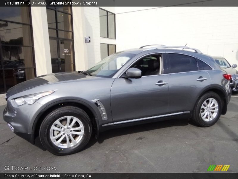 Graphite Shadow / Graphite 2013 Infiniti FX 37 AWD