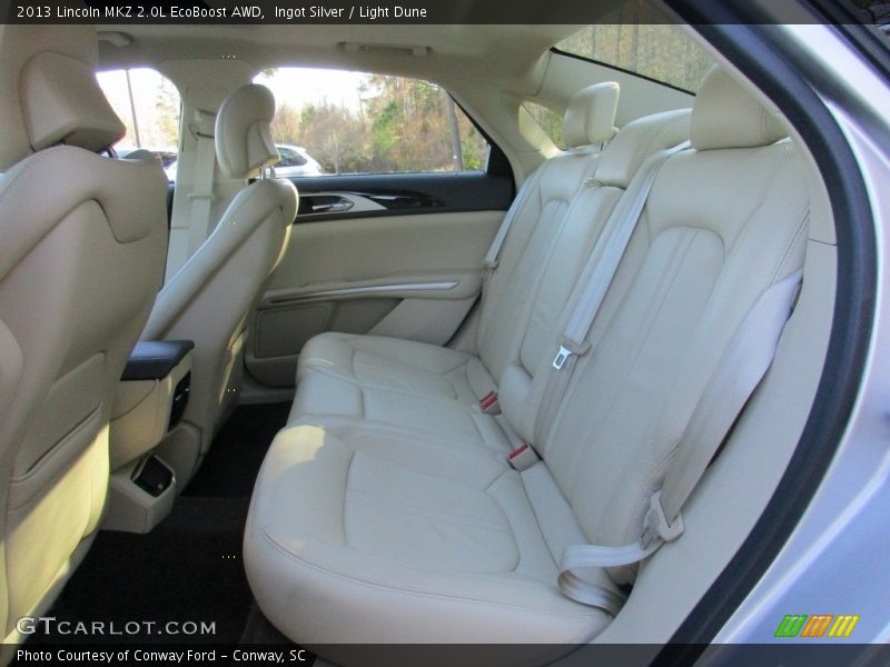 Rear Seat of 2013 MKZ 2.0L EcoBoost AWD