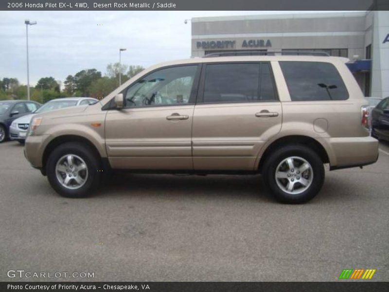 Desert Rock Metallic / Saddle 2006 Honda Pilot EX-L 4WD