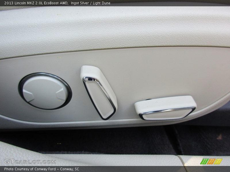 Ingot Silver / Light Dune 2013 Lincoln MKZ 2.0L EcoBoost AWD