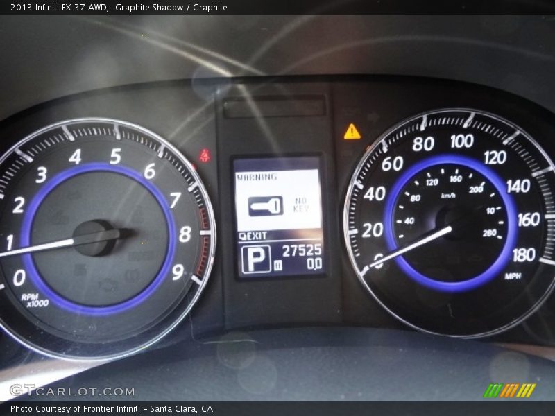 Graphite Shadow / Graphite 2013 Infiniti FX 37 AWD