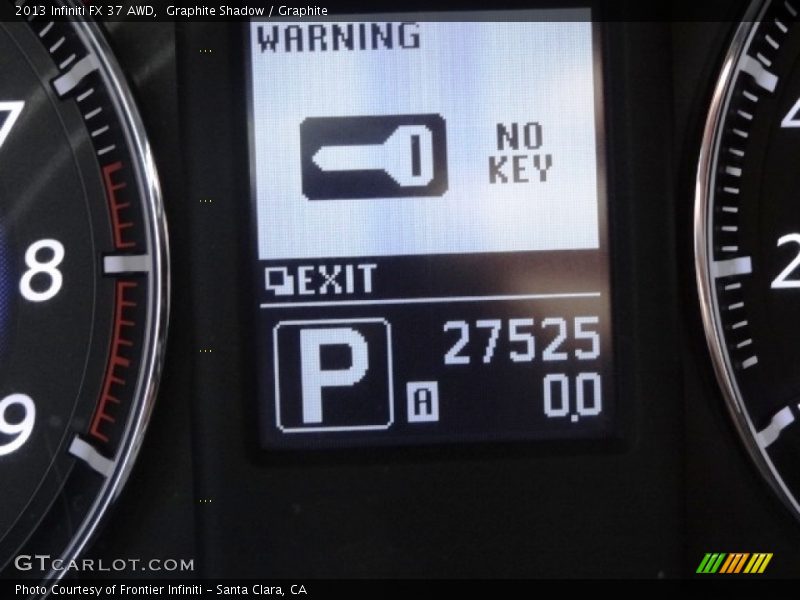 Graphite Shadow / Graphite 2013 Infiniti FX 37 AWD