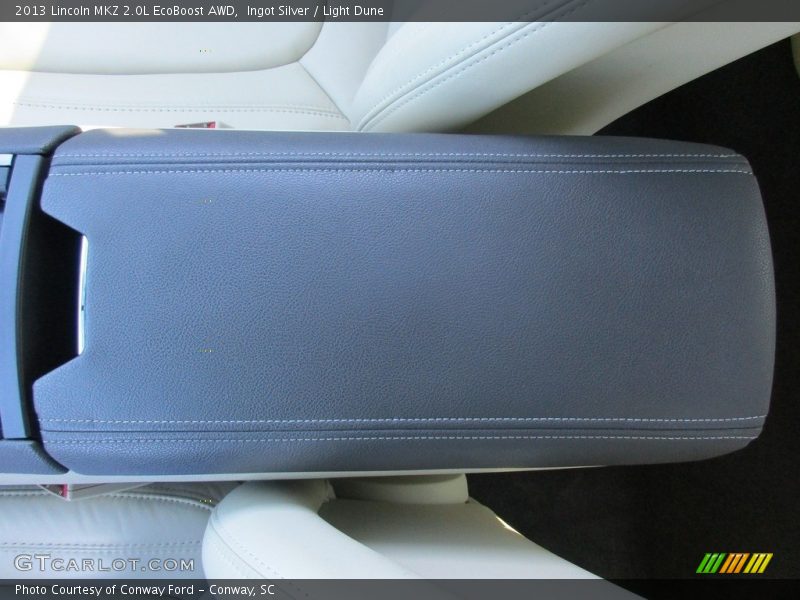 Ingot Silver / Light Dune 2013 Lincoln MKZ 2.0L EcoBoost AWD