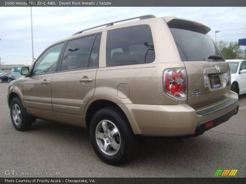Desert Rock Metallic / Saddle 2006 Honda Pilot EX-L 4WD