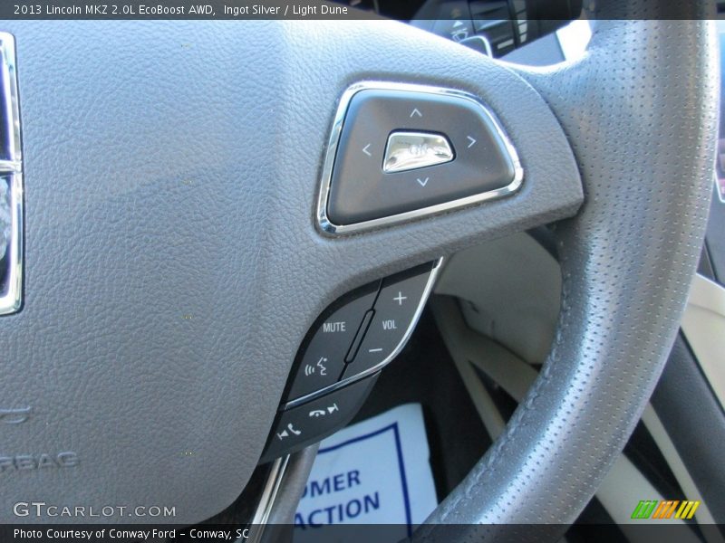 Controls of 2013 MKZ 2.0L EcoBoost AWD