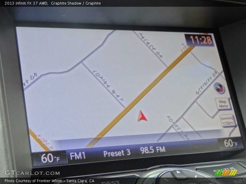 Graphite Shadow / Graphite 2013 Infiniti FX 37 AWD