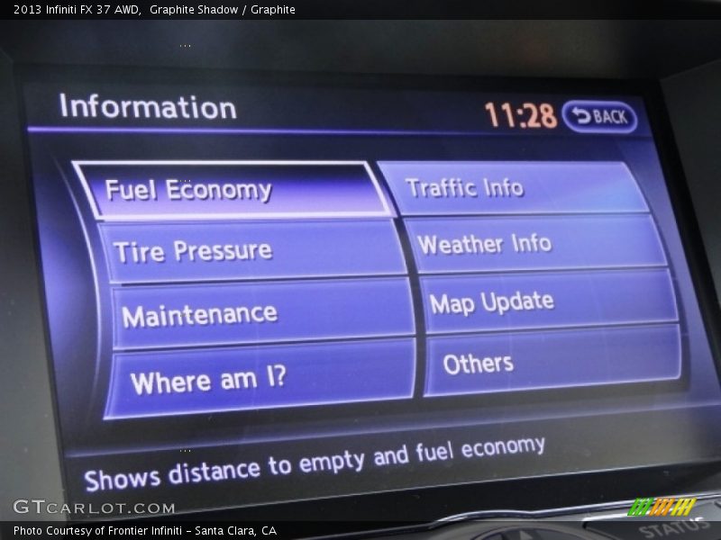 Graphite Shadow / Graphite 2013 Infiniti FX 37 AWD