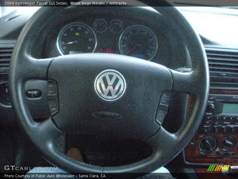 Wheat Beige Metallic / Anthracite 2004 Volkswagen Passat GLS Sedan