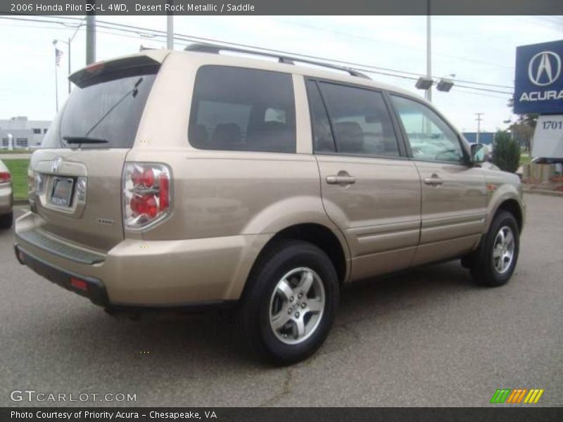 Desert Rock Metallic / Saddle 2006 Honda Pilot EX-L 4WD